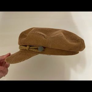 brown corduroy urban outfitters hat